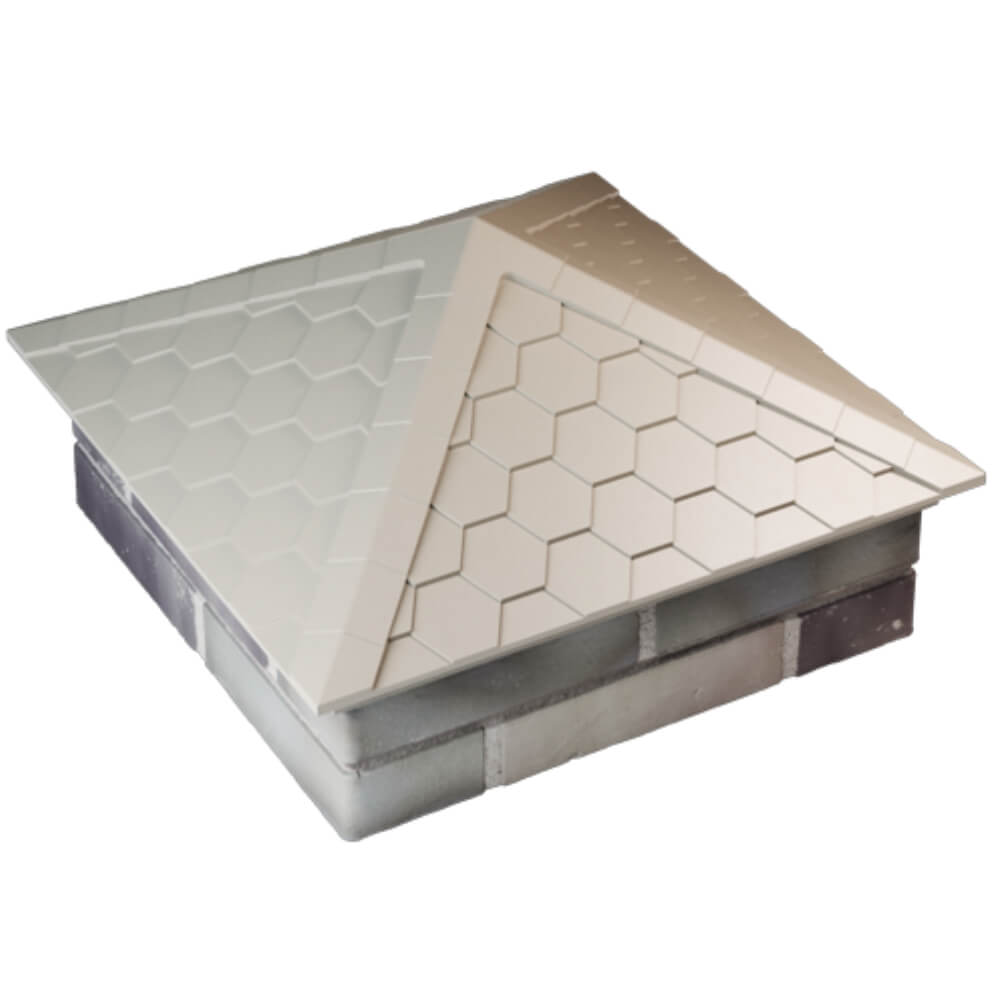 Колпак Zking Эверест Бежевый на столб 2х2 кирпича (535х535мм) Наро-Фоминск фото