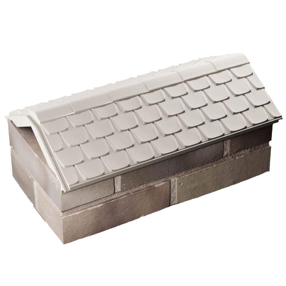 Парапет Zking Эльбрус Бежевый с посадкой на 1 кирпич (255мм) в Наро-Фоминске фото