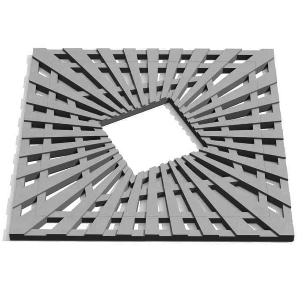 Приствольная решетка для дерева ZKING ATMOSPHERE 1.2х1.2м Серая Наро-Фоминск фото