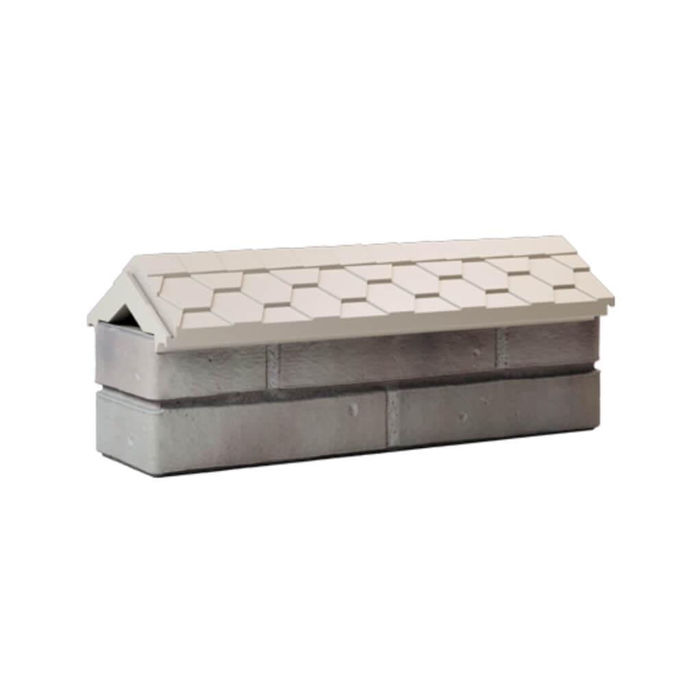 Парапет Zking Эверест Бежевый с посадкой на 0.5 кирпича (130мм) Наро-Фоминск фото