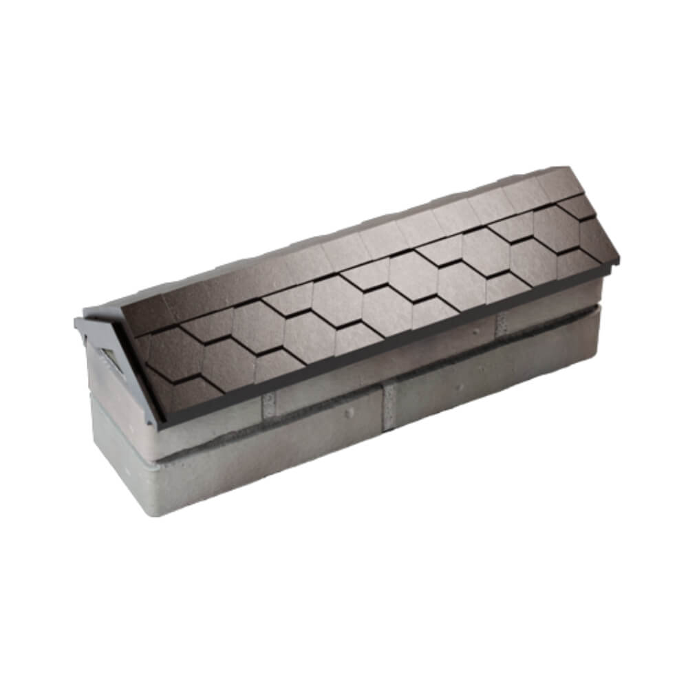 Парапет Zking Эверест Коричневый с посадкой на 0.5 кирпича (130мм) в Наро-Фоминске фото