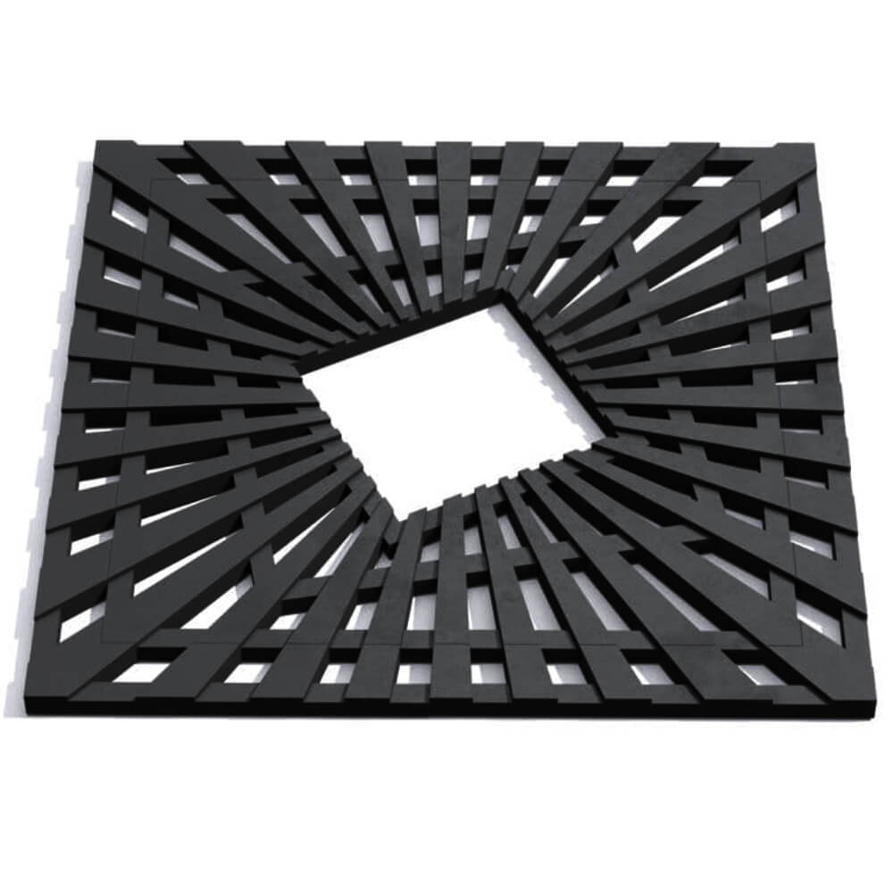 Приствольная решетка для дерева ZKING ATMOSPHERE 1.2х1.2м Черная Наро-Фоминск фото