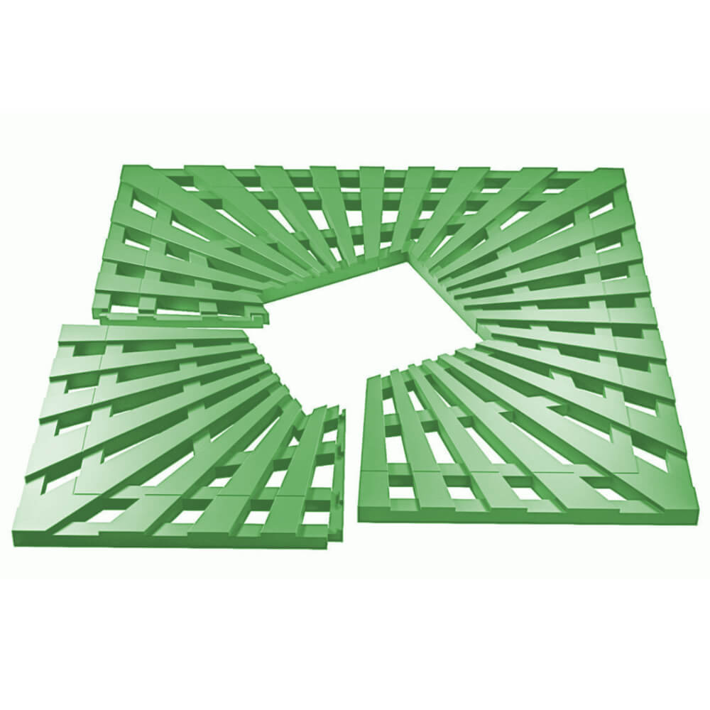 Приствольная решетка для дерева ZKING ATMOSPHERE 1.2х1.2м Зеленая в Наро-Фоминске фото