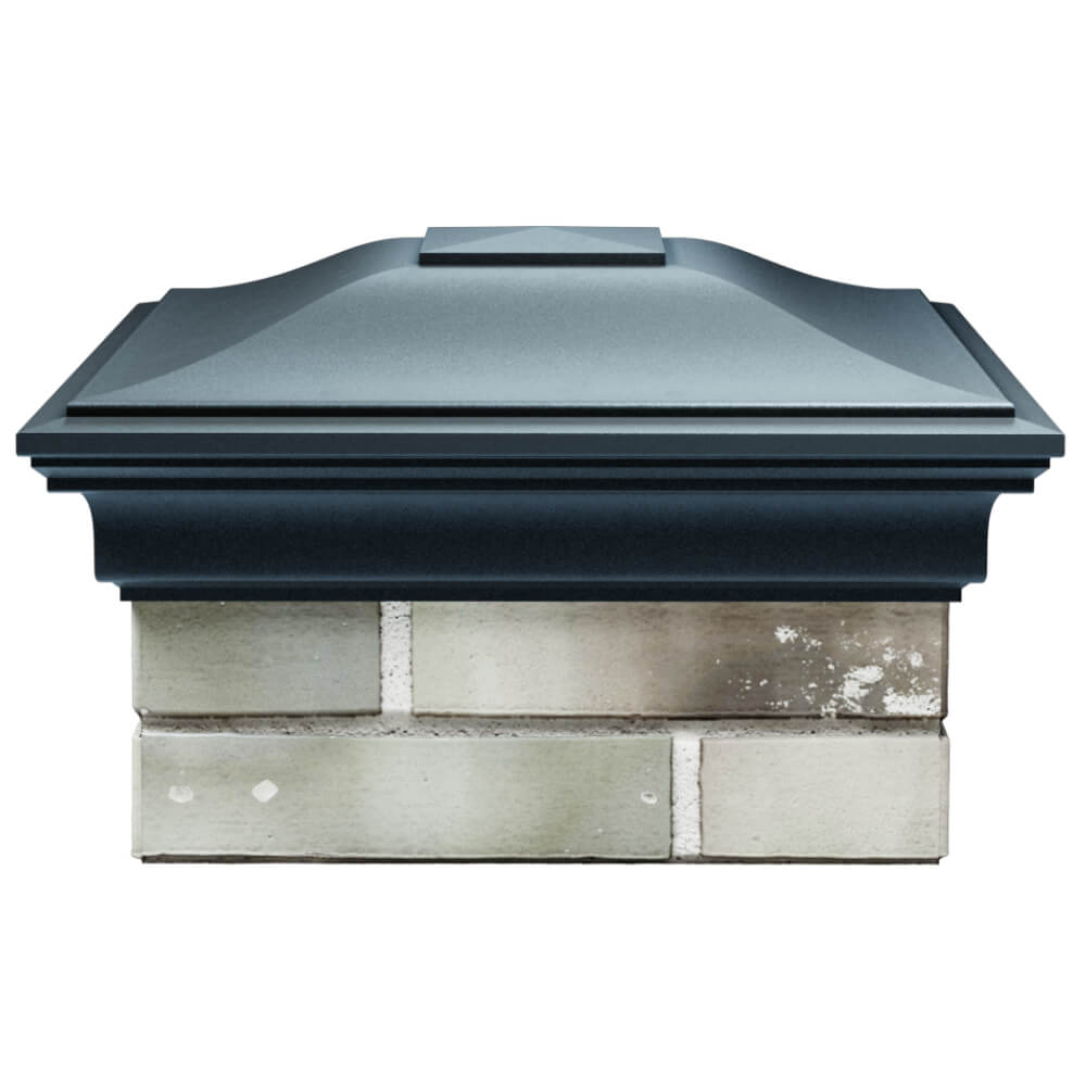 Колпак Zking Монблан Серый на столб 1.5х1.5 кирпича (385х385мм) Наро-Фоминск фото