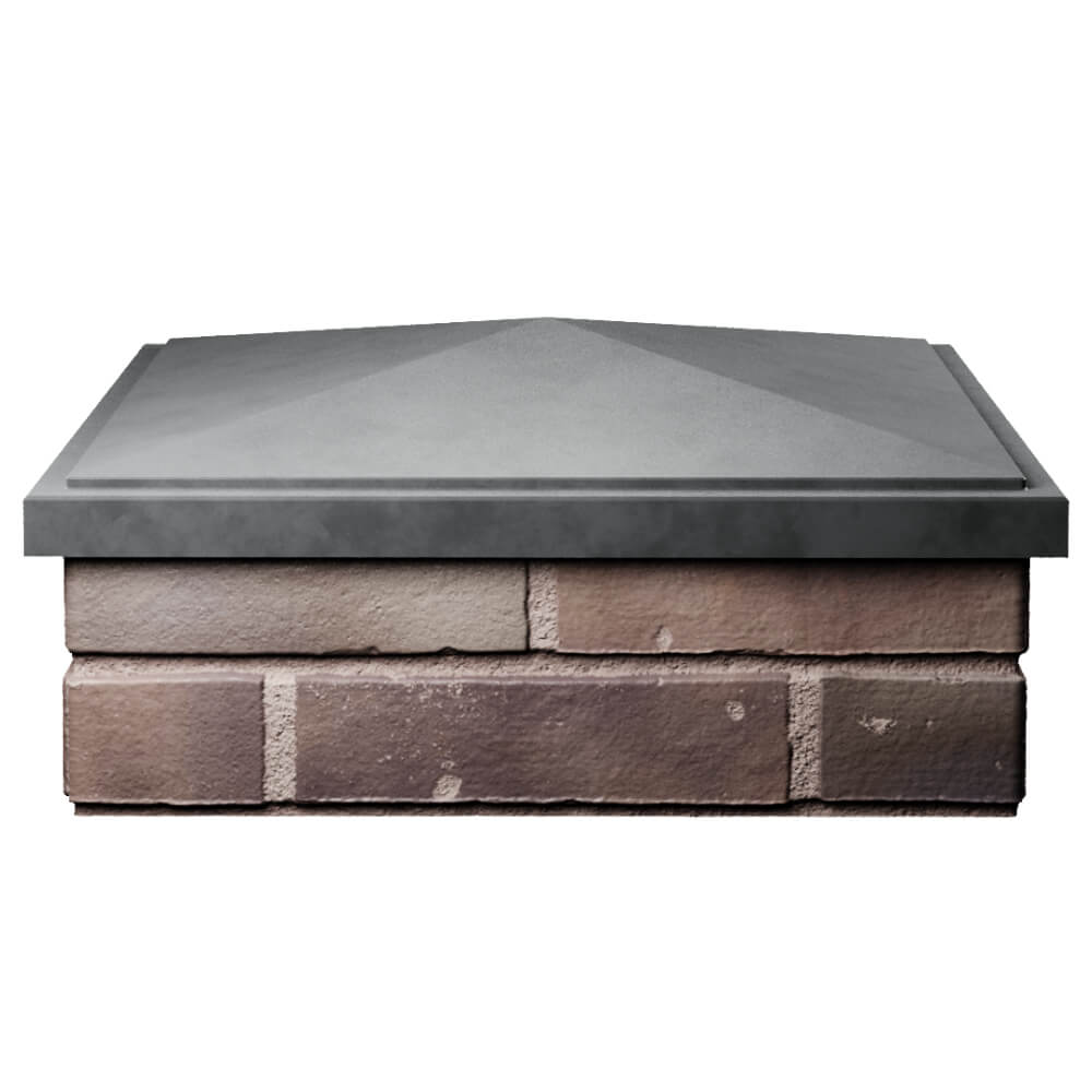 Колпак Zking БонаМоно Серый на столб 2х2 кирпича (515х515, 530х530мм) Наро-Фоминск фото