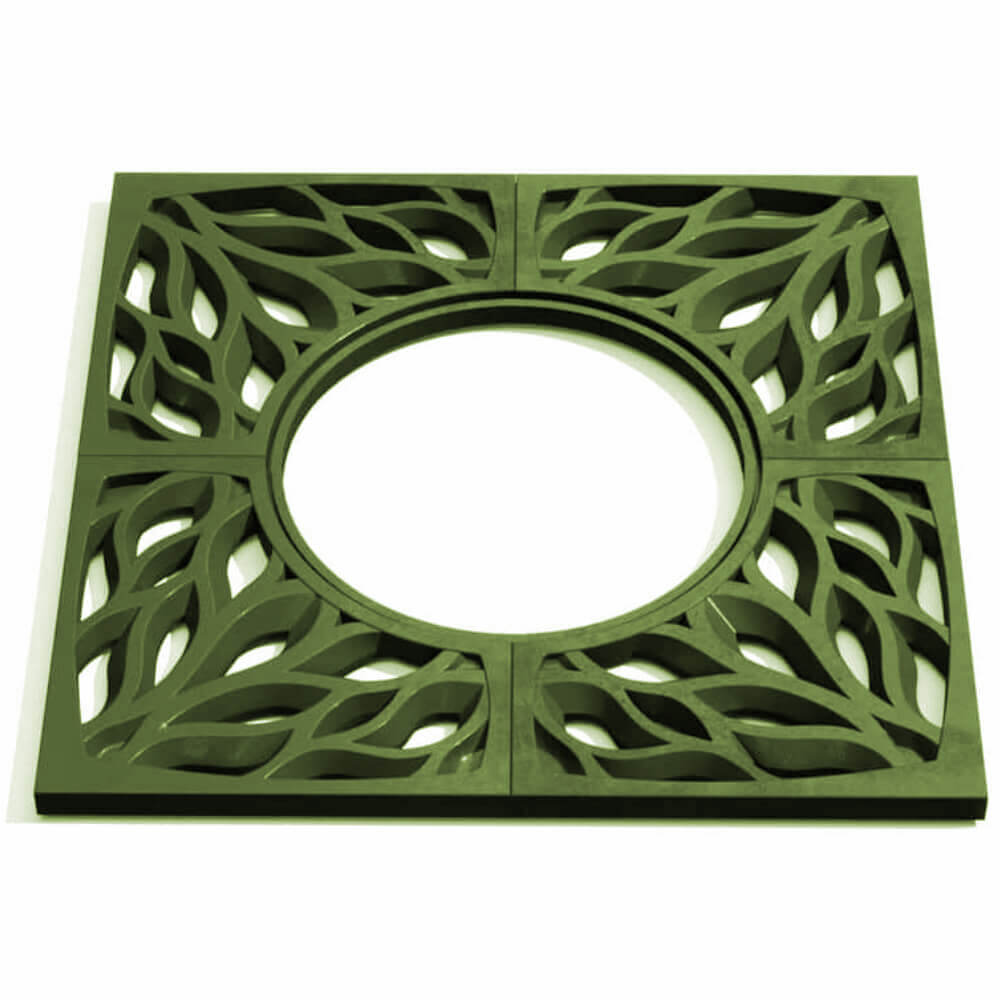 Приствольная решетка для дерева ZKING CRUST 1.2х1.2м Зеленая Наро-Фоминск фото