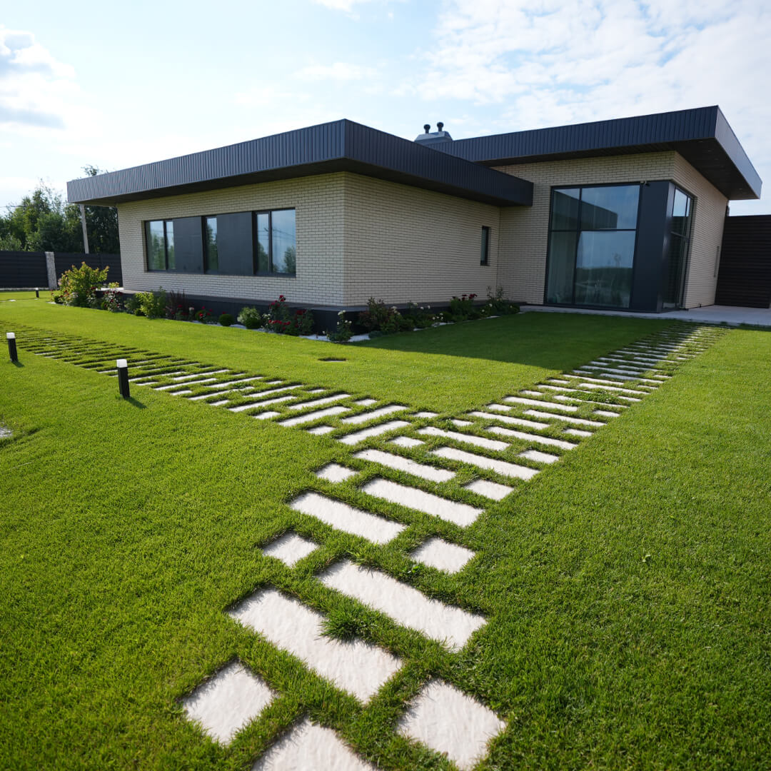 Шаговая плита STONE Светлая Галька 990х330х55мм в Наро-Фоминске фото