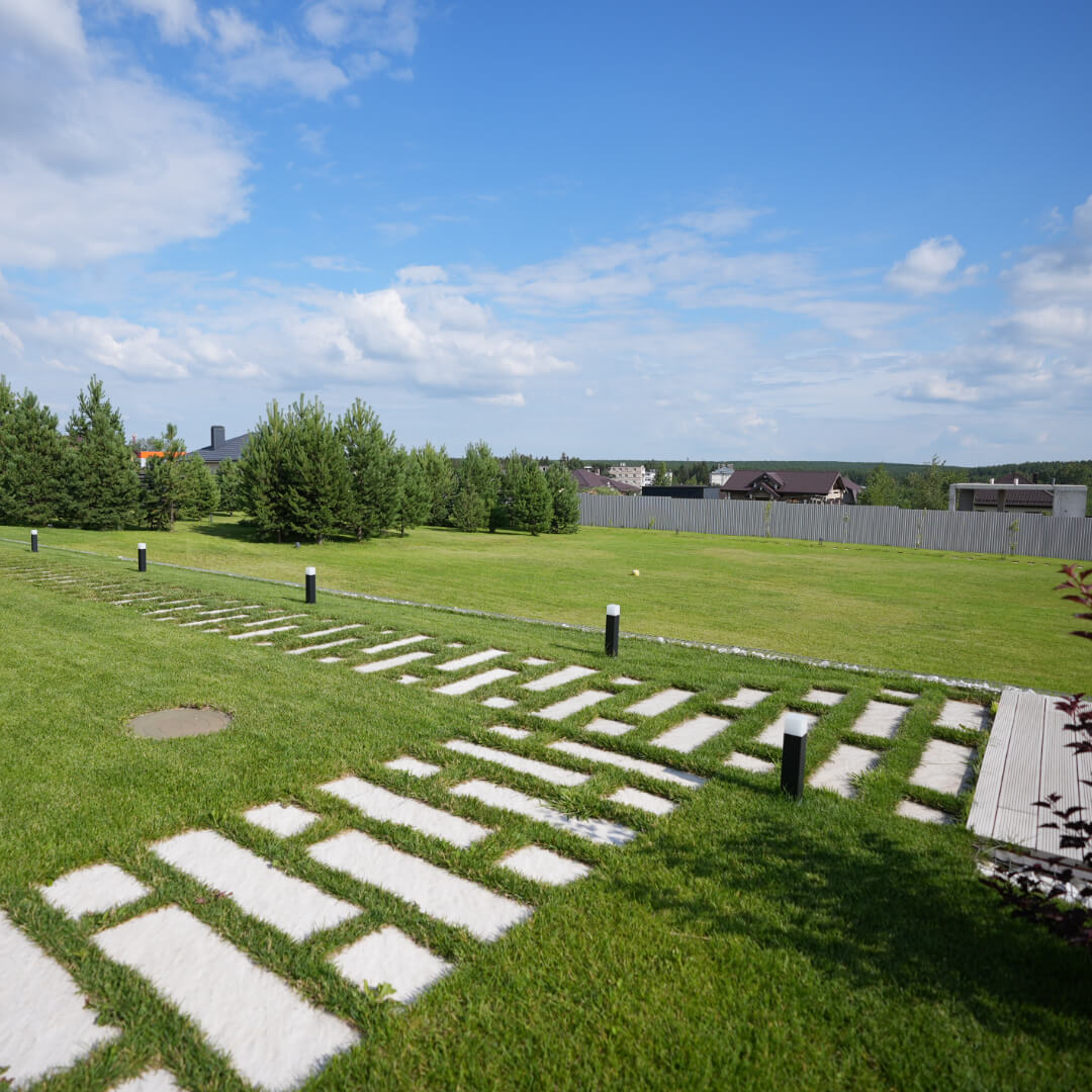 Шаговая плита STONE Светлая Галька 990х330х55мм в Наро-Фоминске фото