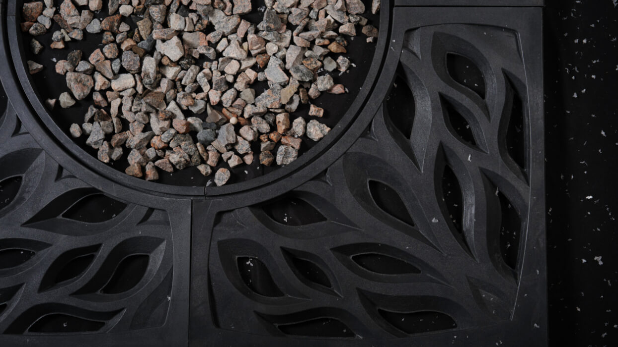 Приствольная решетка для дерева ZKING CRUST 1.2х1.2м Черная в Наро-Фоминске фото