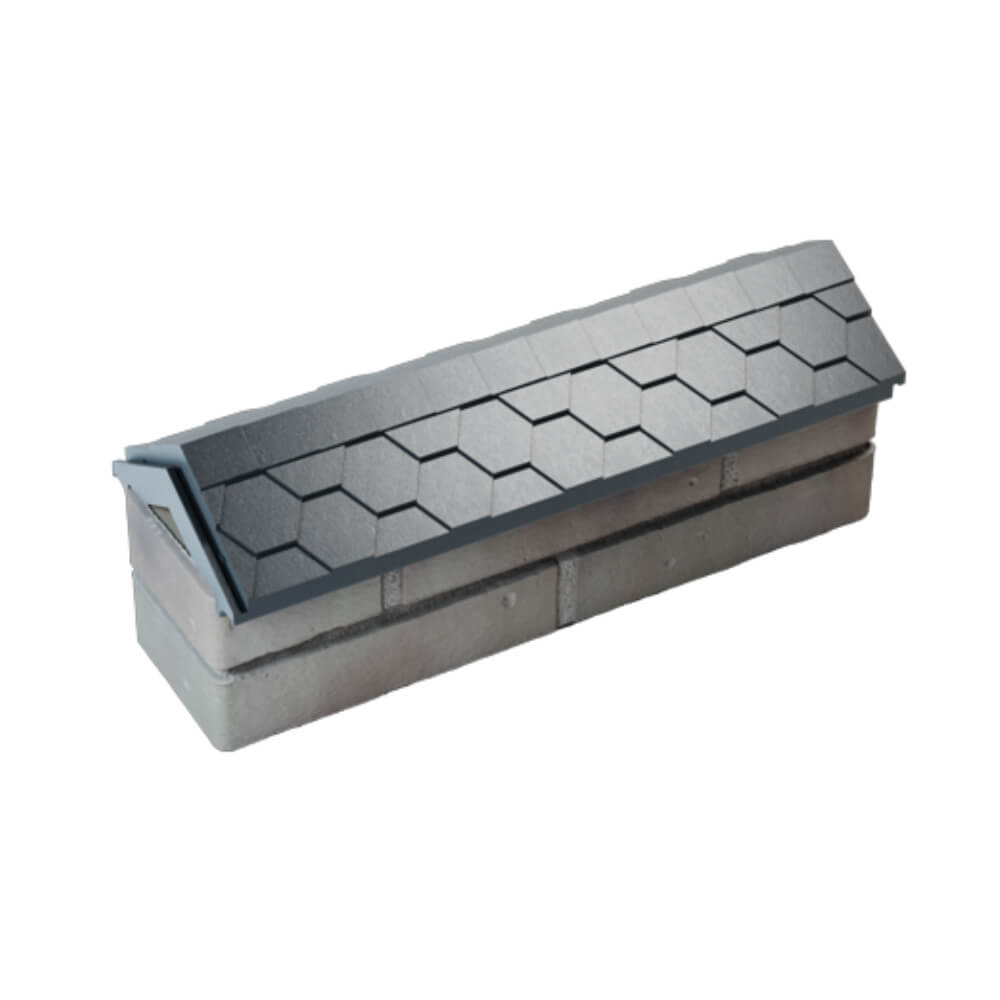 Парапет Zking Эверест Серый с посадкой на 0.5 кирпича (130мм) в Наро-Фоминске фото